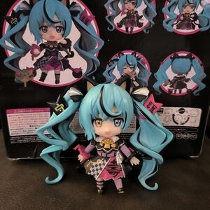 Hatsune Miku Black Moneki Version  Nendroid #2759 Miku cat Figure